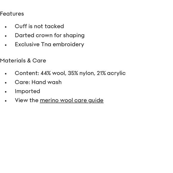 TNA Beanie - Picture 5 of 5